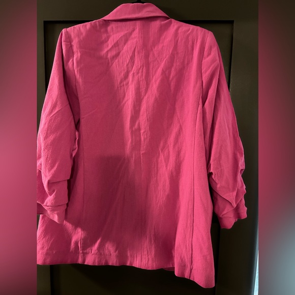 Blazer, pink, hot pink, fushia, boutique’s, medium - Picture 3 of 7